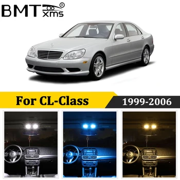 

BMTxms 17Pcs Car LED Interior Dome Light Canbus For Mercedes W215 C215 CL500 CL600 CL55 AMG CL65 AMG 1999-2006
