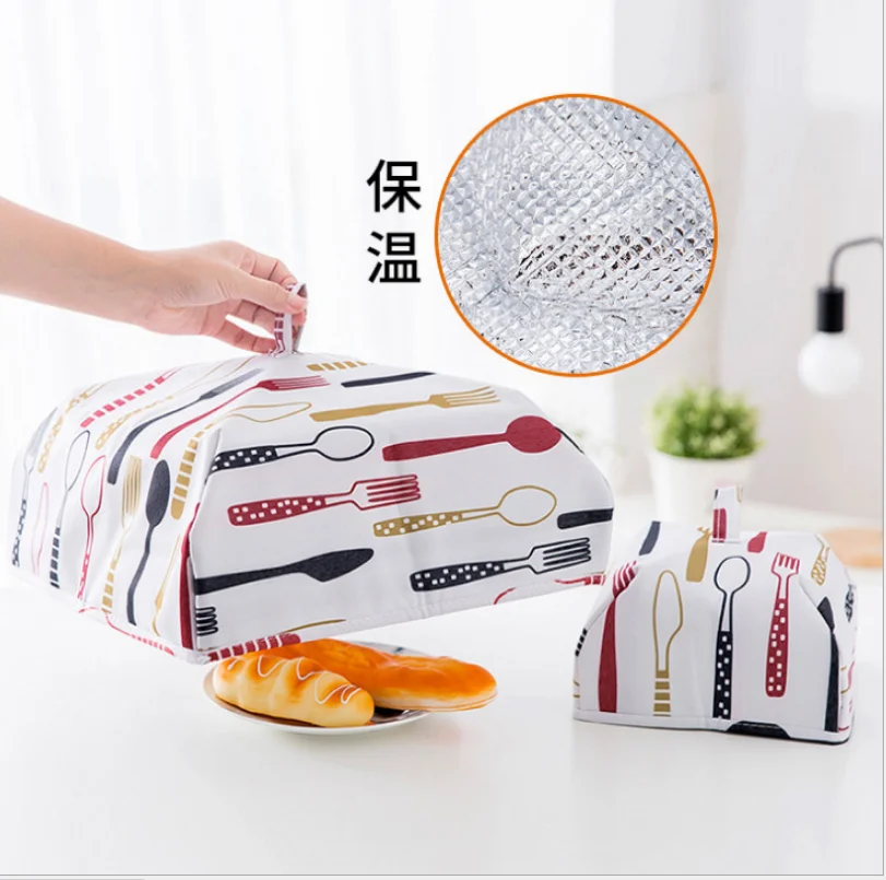 Kitchen supplies insulation food cover insect-proof folding cover fresh food dust cover vegetable umbrella