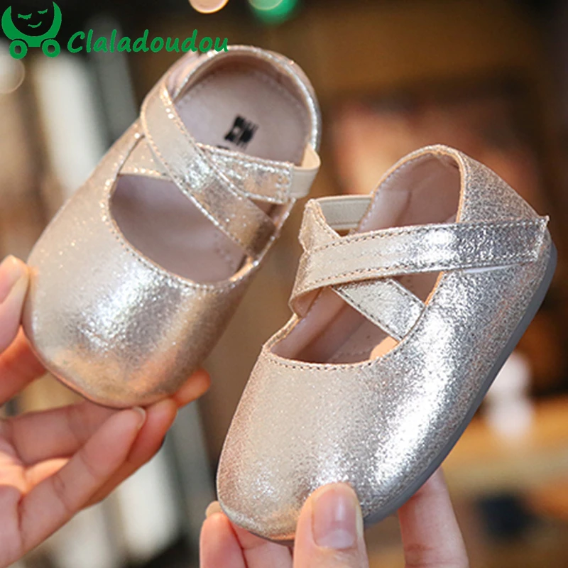 baby girl gold dress shoes