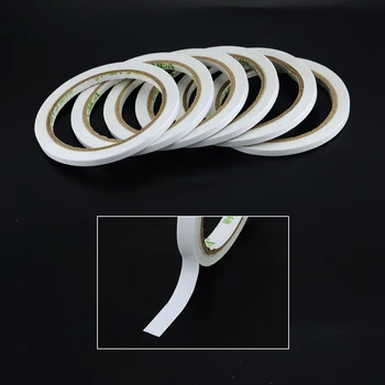 

13M/Roll White Super Strong Double Sided Adhesive Tape Paper Strong Ultra-thin High-adhesive Cotton Double-sided Tape 5mm DIY