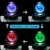 3D Moon Crystal Ball LED Base Лазерная Гравировка Стеклянный Глобус Домашнее Украшение Кристалл Ремесло Сфера Орнамент 8 см