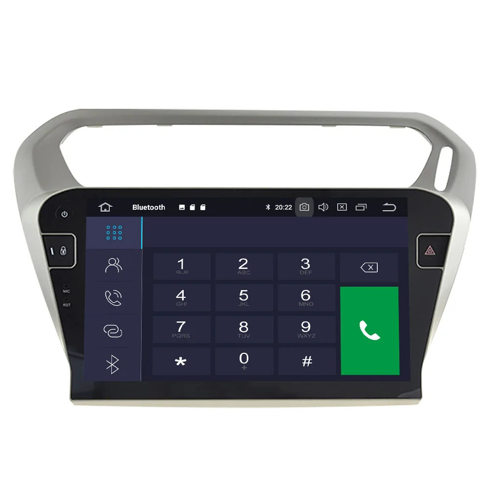 DSP Android 9,0 автомобильный стерео Мультимедийный плеер gps для PEUGEOT 301 для Citroen Elysee+ Аудиомагнитола головное устройство