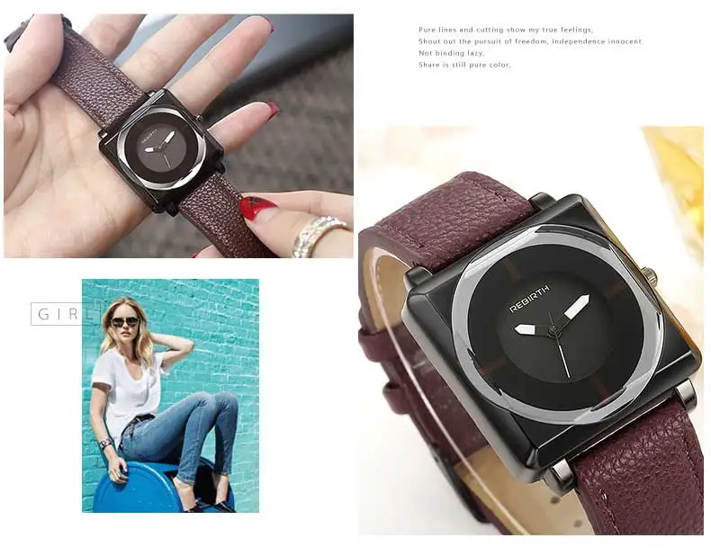 Роскошные брендовые квадратные женские браслеты, женские наручные часы с кожаными кристаллами, женские НАРЯДНЫЕ часы, женские часы