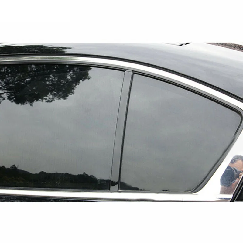 

6x Car Auto Window Center Pillar Covers Trim Durable For Honda Accord 2013-2017