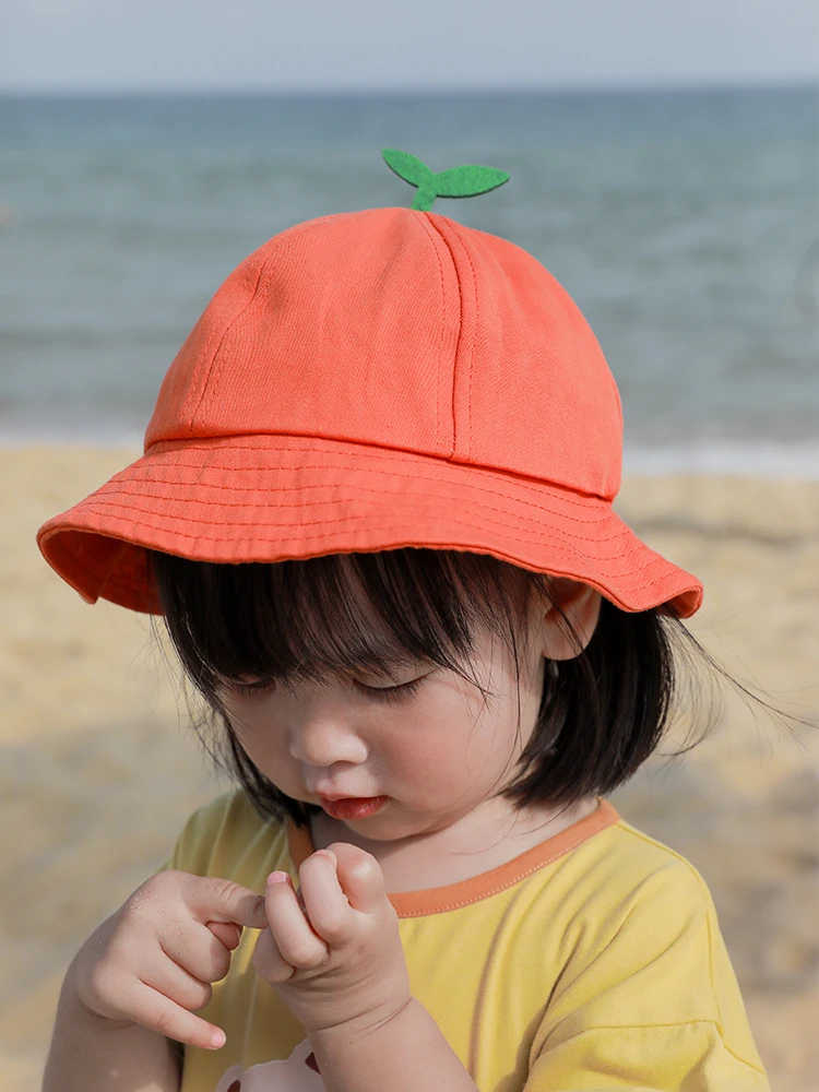 Chapéu de sol infantil, chapéu protetor solar casual para meninas, chapéu  de praia em estilo estrangeiro para verão 2021|Chapéus e bonés| - AliExpress