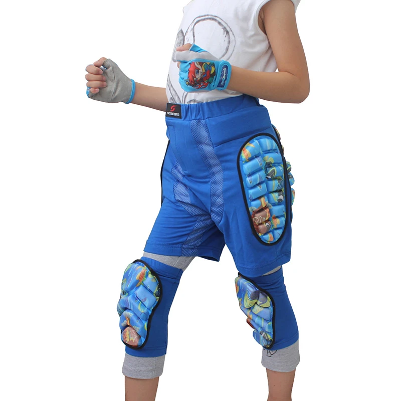 Ski Shorts 3D Protection Hip Butt EVA Paded Short Pants Protective Hip Pants Guard Impact Pad Ice Skating Snowboar