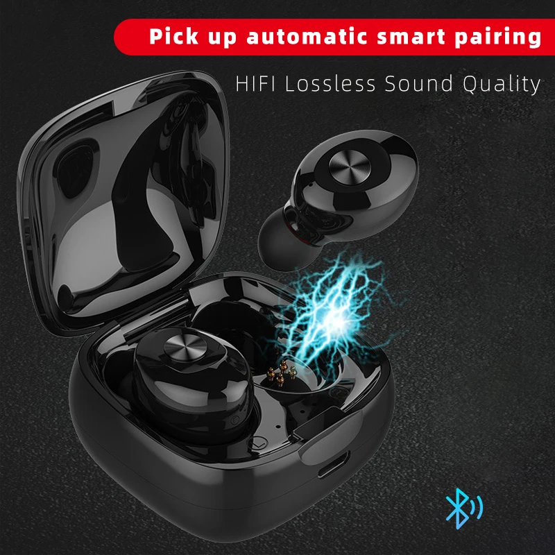 CHAURE TWS 5,0 Bluetooth наушники 3D стерео Беспроводные спортивные наушники-вкладыши с двойным микрофоном мини IPX5 водонепроницаемые
