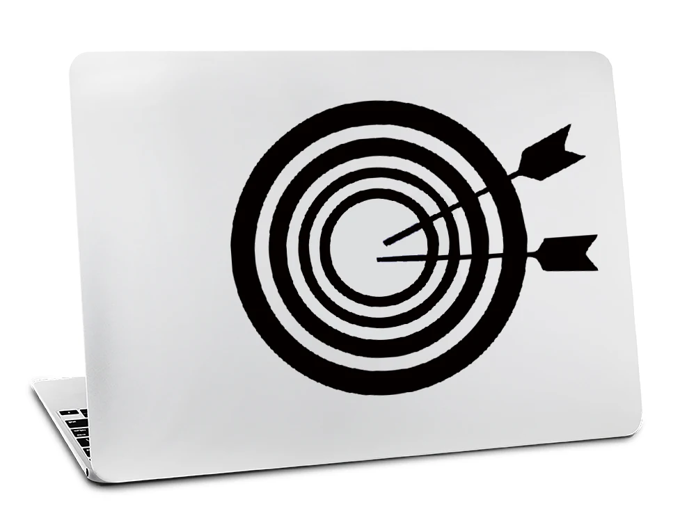 Atom Nucleus Molecule Виниловая наклейка для Macbook Skin Air 11 12 13 Pro 13 15 17 retina ноутбук Настольный логотип наклейка - Цвет: G4013