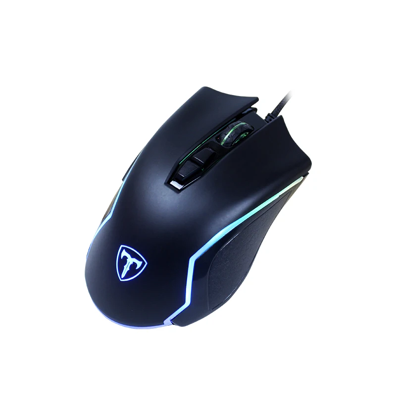 Permalink to Fashionable T-Dagger TGM300 20 Million Clicks RGB Running Backlight Computer Gaming Mouse