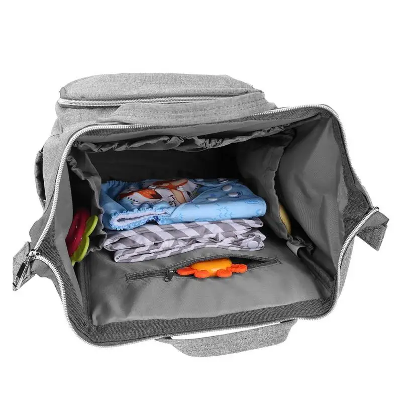 Модная USB сумка для подгузников для мам и мам, большой дорожный рюкзак для кормления, дизайнерская сумка для детских колясок, рюкзак для детских подгузников