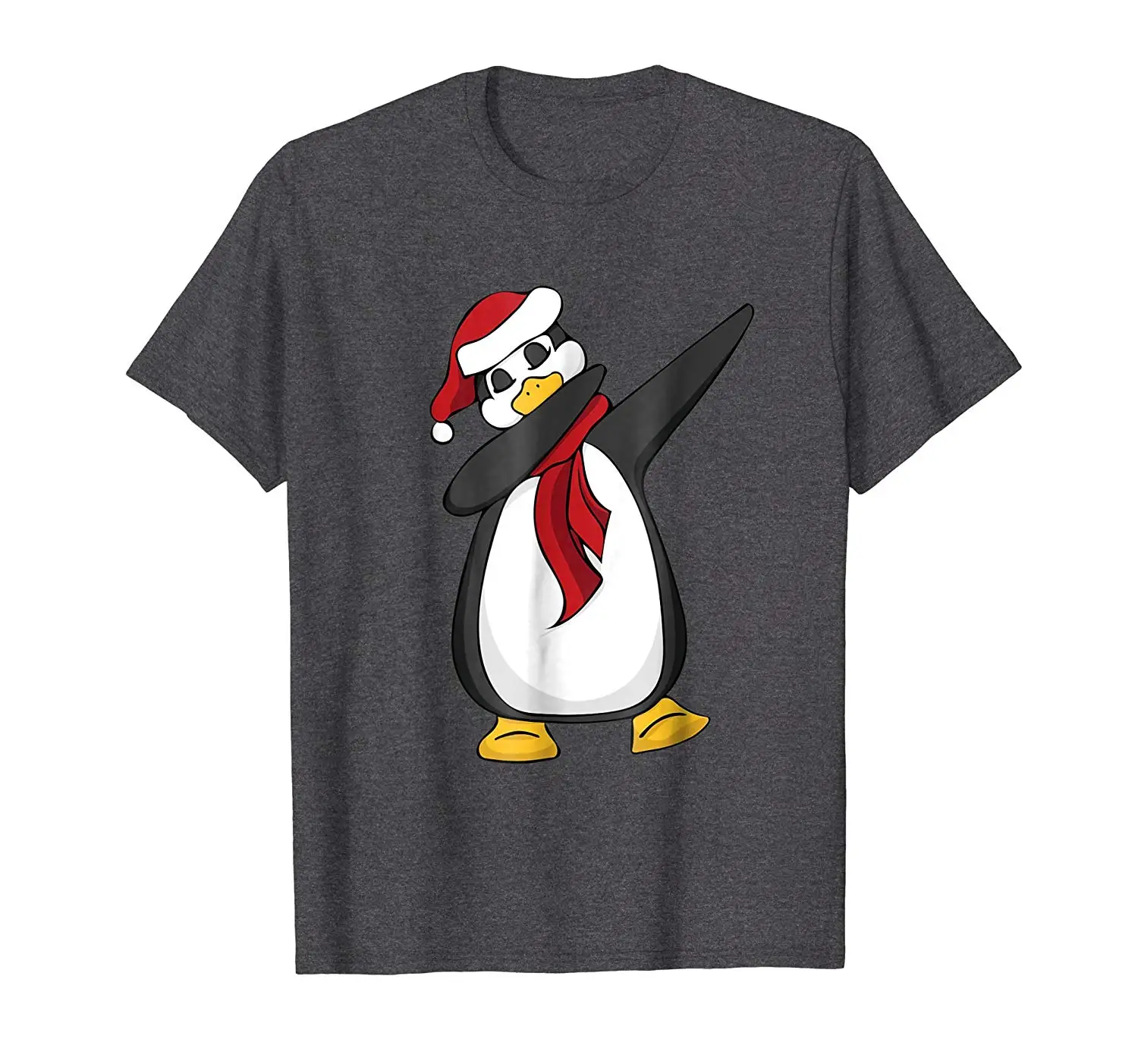 Dabbing Penguin/одинаковая семейная Рождественская Пижама топ футболка потрясающие