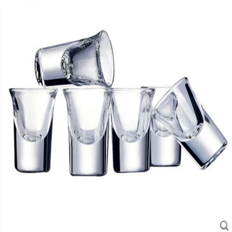 Бытовые стеклянные бокалы для вина 6-20 мл - Цвет: Shot Glass 20 Ml