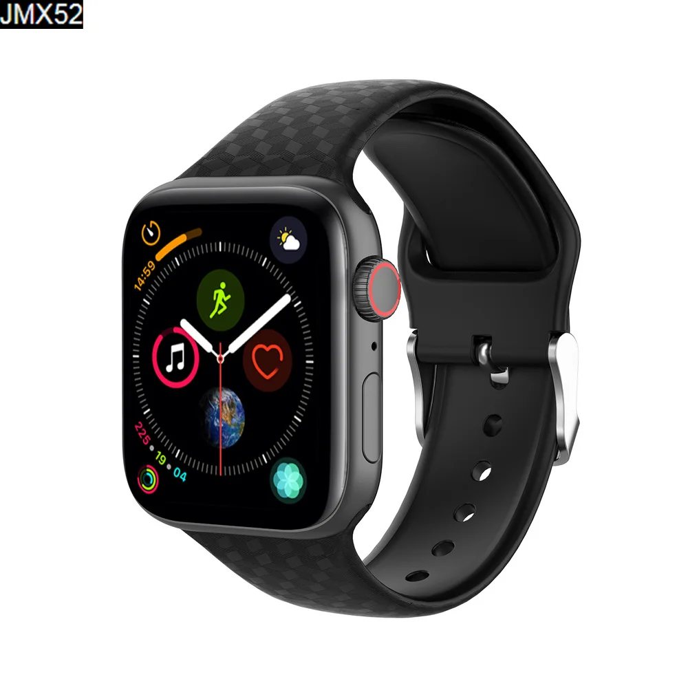Силиконовый ремешок для Apple Watch Series 5 4 3 2 1 часов 38 мм 42 40 44 спортивный мм|Ремешки