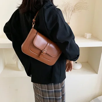 

Fashion Luxury Handbags Purse Women New Designer Retro Underarm Baguette Ins Shoulder Crossbody Bag Chic Small Tote Bags