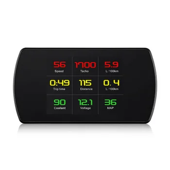 

3inch Head Up Display LCD OBD2 Car HUD Computer Head Up Display Smart HD Newest