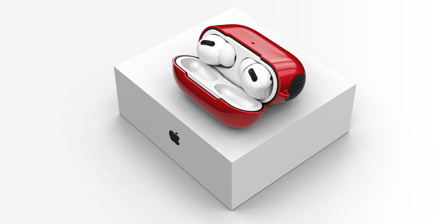 IKSNAIL для AirPods Pro Чехол Чехол-гибрид из ТПУ+ ПК с двумя Слои Броня Анти-Царапины Защитный чехол для IPad Air стручки Pro Airpods 3 Чехол