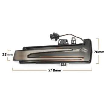 

Car Rearview Mirror Indicator Led Dynamic Water Turn Signal For C E S Class W204 X6HF