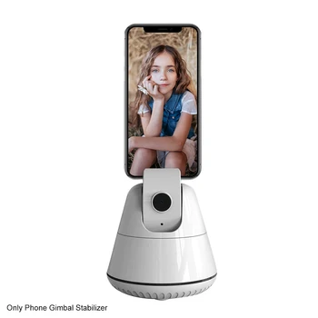 

Auto Face Tracking Phone Stabilizer Portable Holder Object Gimbal Camera Video Record Selfie Smart Shooting 355 Degree Rotation