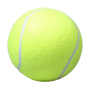 

Small Size Dog Tennis Ball Giant Pet Toys For Dog Chewing Toy Signature Mega Jumbo Toy Ball For Dog Training Supplies
