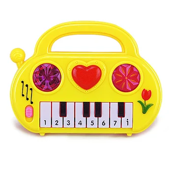 

Piano Toy Musical Instrument Music Educational Gift Portable for Children Kids Random Color M09