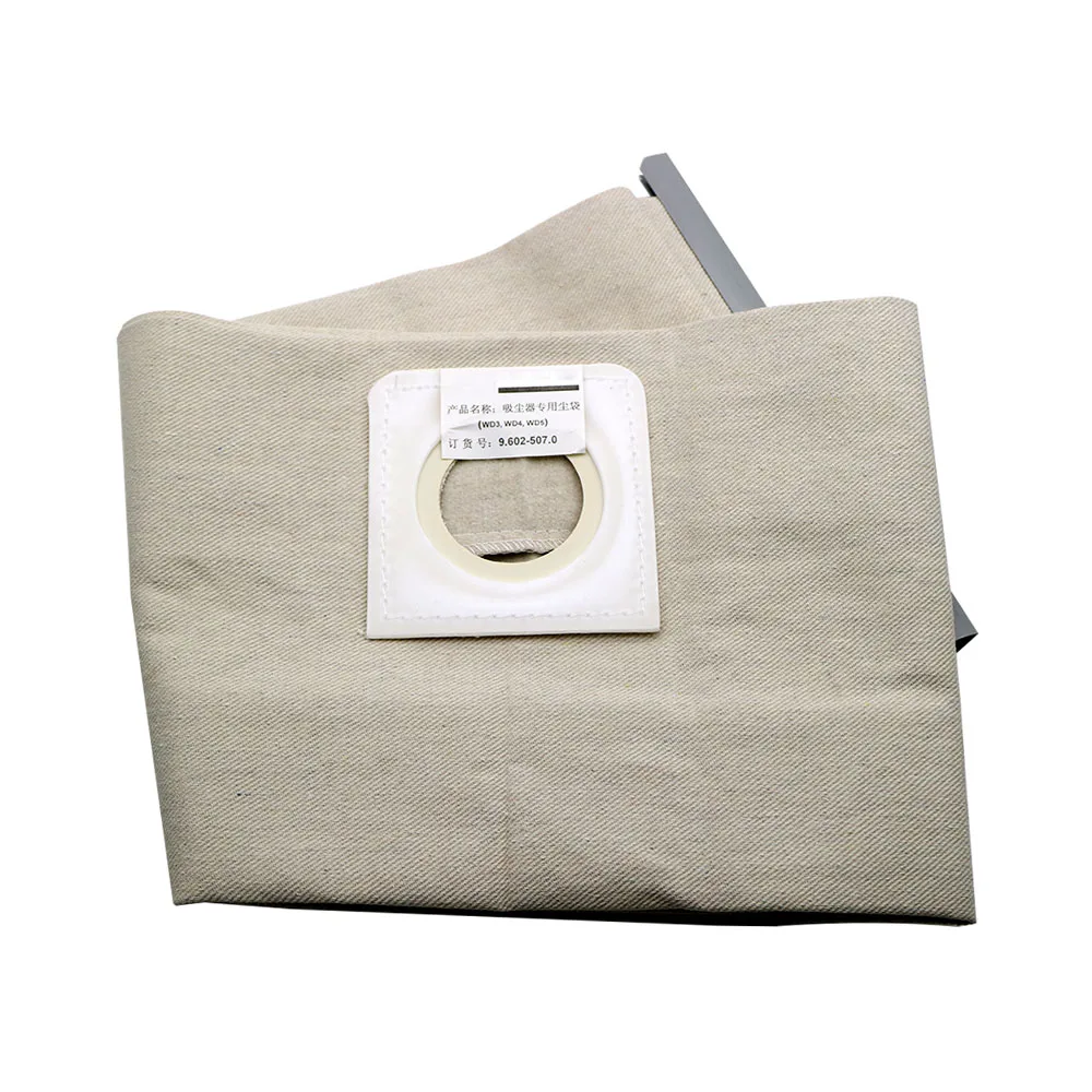 High quality New 1PCS Cloth DUST Filter BAGS For KARCHER WD3200 SE4001 MV1 MV3 WD3300 WD A2204 A2656 WD3.200 VACUUM CLEANER
