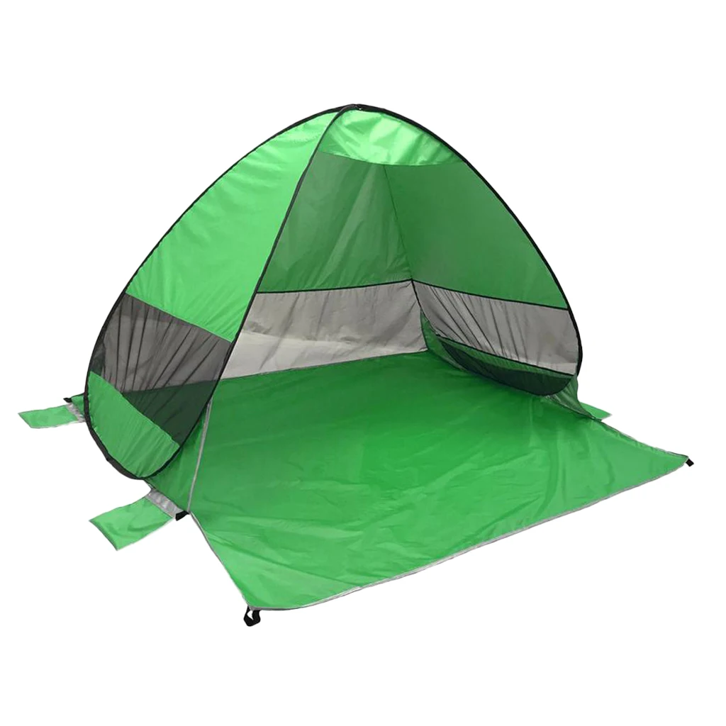 Automatic Instant Pop Up Beach Tent Sun Shelter Anti UV Camping Canopy Sunshade Cabana set up in seconds
