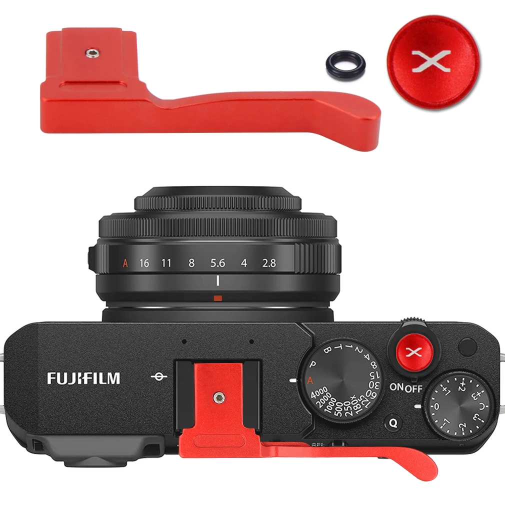 限定お買い得商品 富士フイルムX-E4 xe4用カメラ用メタルサムスアップグリップ デジタルカメラ