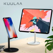 KUULAA мобильный телефон стенд держатель для iPhone iPad Air смартфон металлический стол настольный телефон держатель для Xiaomi huawei планшет