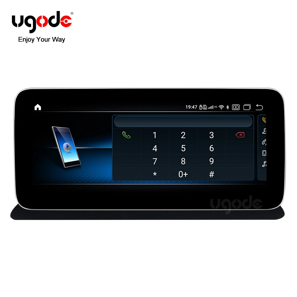 GPS with Carplay Qualcomm 2010-15 W218 Android 9,0 экран автомобильный gps навигация Мультимедийная система музыкальный видео плеер для Benz CLS NTG4.5 4,7 - Размер экрана, дюймов: GPS with Carplay