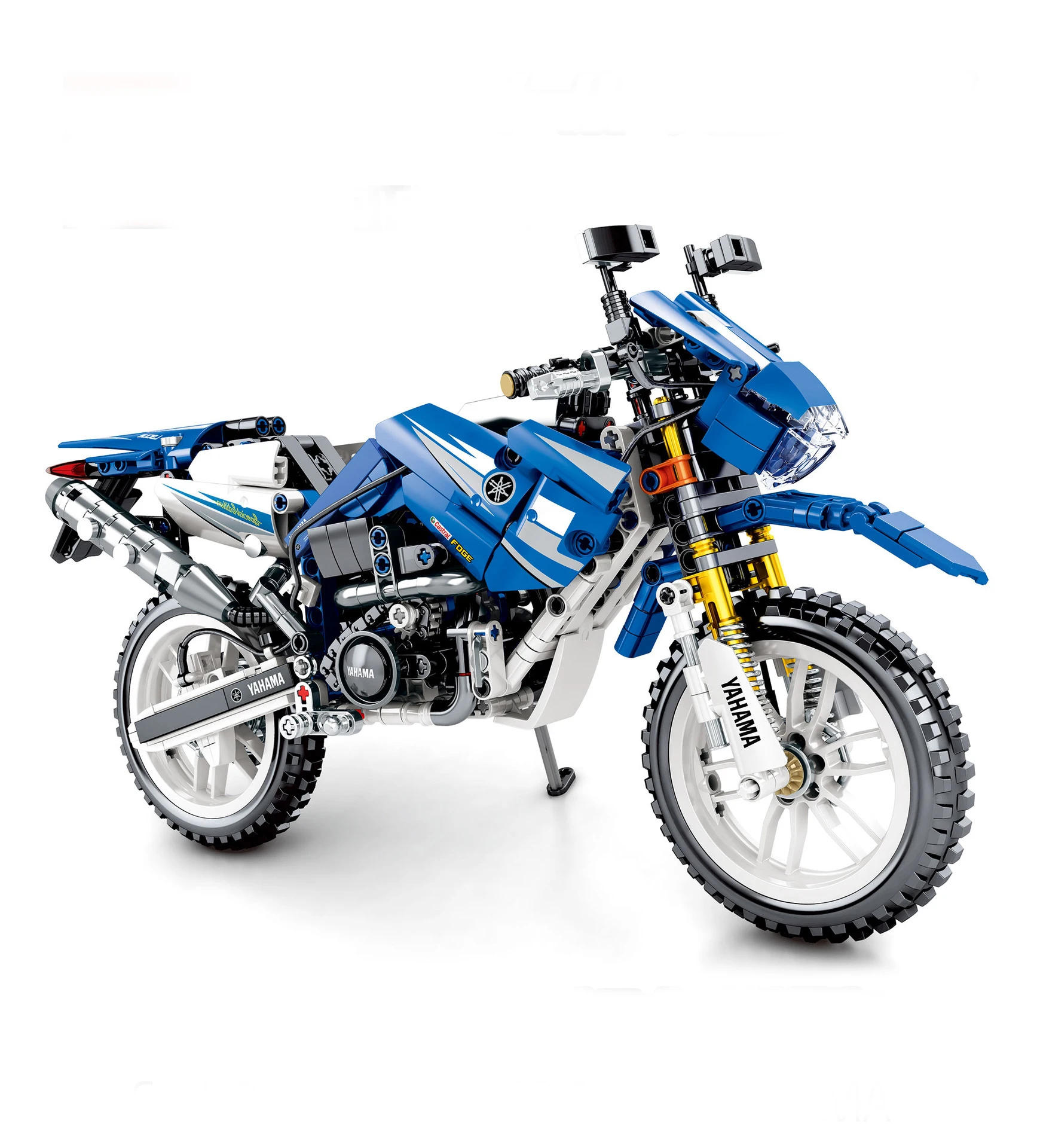 

Motorcycle Technic Compatible Legomoto Moto Racing Motorbike City Vehicle Sets Off Road Model Building Blocks MOC Kits Kids Toys