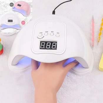 

48W Nail Dryer Nail Lamp Nail Dryer Uv Led Lamp Portable Manicure Lamp Usb Gel Varnish Smart Phototherapy 24 Lamp Beads Gel Lamp