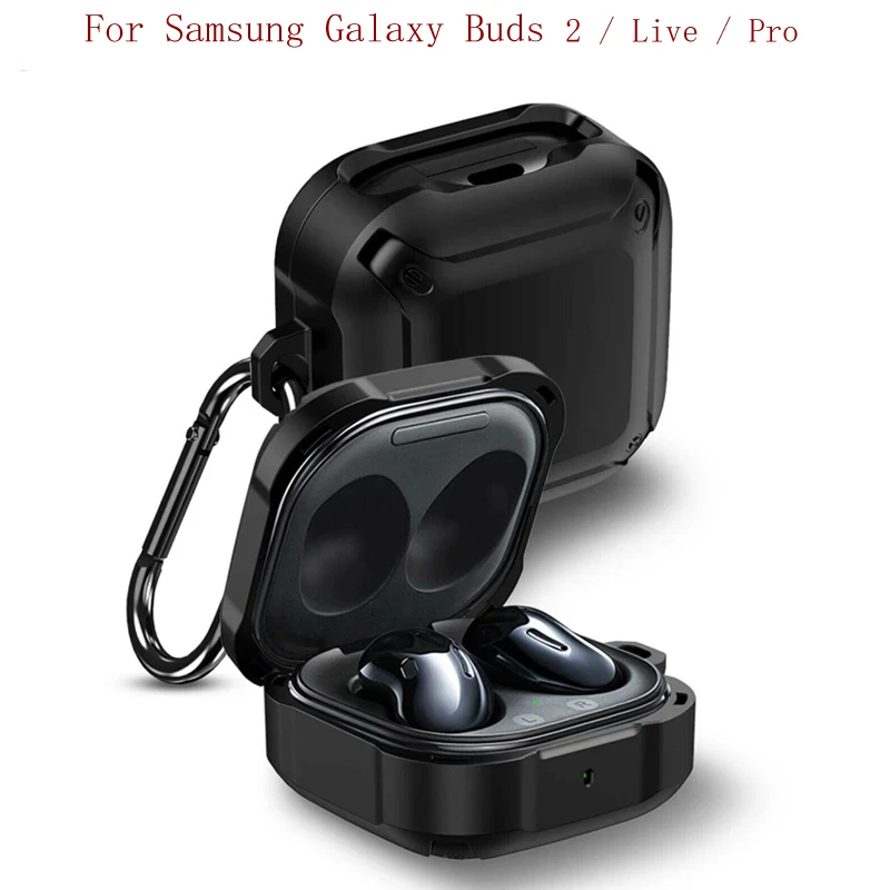 For Samsung Galaxy Buds 2 Live Pro Case Tpu Pc Shockproof Protective Headset Headphone Cover Shell Case Earphone Accessories Aliexpress