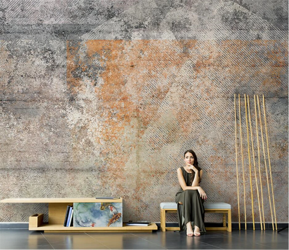 

beibehang custom Hemp grey marble 3D Wallpaper Mural Wall Painting Study Living Room Sofa TV Background Photo Wall Paper Bedroom
