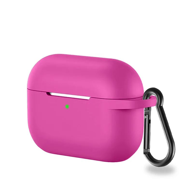 Для AirPods Pro Чехол противоударные устойчивые к царапинам наушники силиконовый защитный чехол для Air Pods Pro чехол s с крючком - Цвет: B