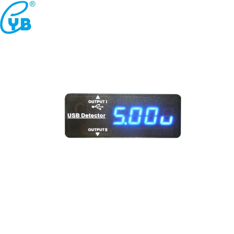 YB26A светодиодный цифровой измеритель напряжения емкости USB тестер вольтметр