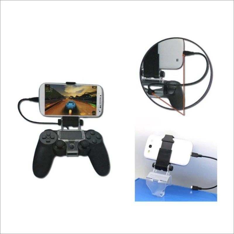 Держатель для мобильного телефона с зажимом игрового контроллера playstation PS4