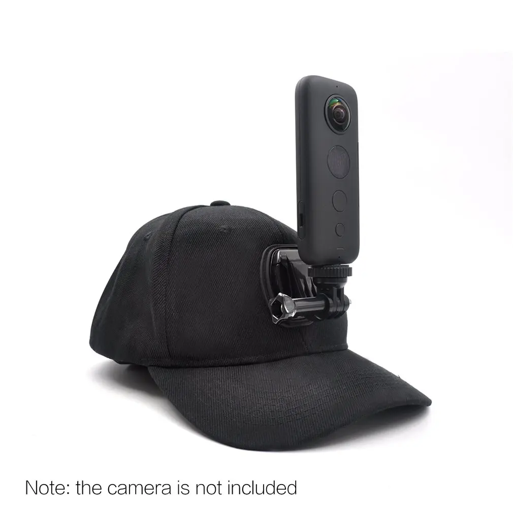 

2019 Gimbal Camera Extension Parts Black Hat For Insta360 ONE/ONE X/EVO For Outdoor Travel Climbing Hiking Bikes RC Parts