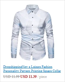 Дропшиппинг Camisas мужская повседневная одежда брендовая тонкая однотонная джинсовая рубашка с длинными рукавами Camisa Masculina Размер M-5xl, hx14