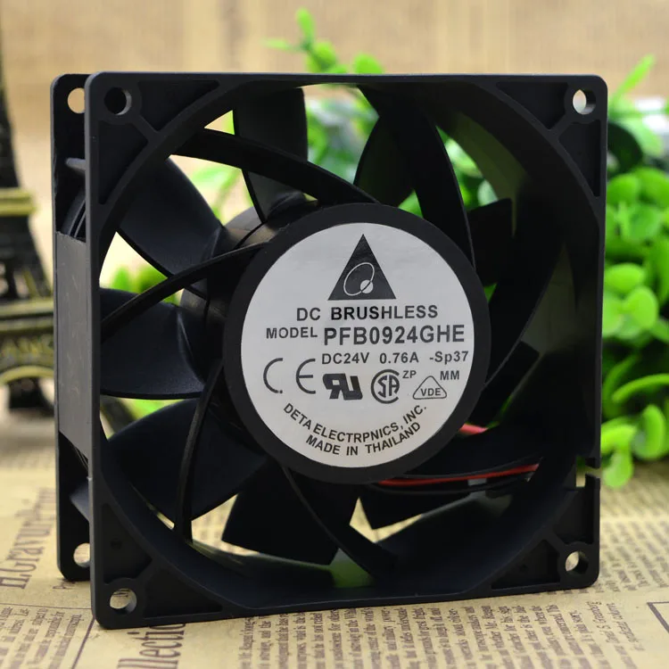 PFB0924GHE 24V 0.76A ABB ACS510/550 9238 9 см защиты электродвигателя Вентилятор охлаждения