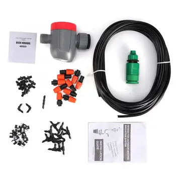 

Irrigation Misting Spray Nozzle Kit Greenhouse Dedusting Cooling Watering Tool Set EU Thread Automatic Garden Watering Kit