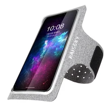 Haissky спортивный чехол для телефона на руку, держатель для мобильного телефона Brassard, наручный ремешок, сумка для iPhone 11 Pro X XS Max 8 7 Plus, нарукавники