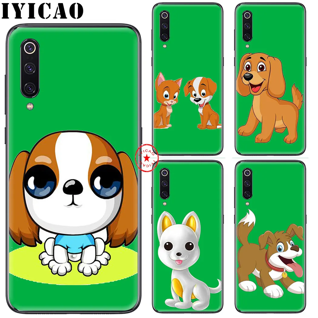 IYICAO с героями мультфильма Щенячий зеленый мягкий чехол для Xiaomi mi A3 A2 A1 8 Lite 9 Se макс
