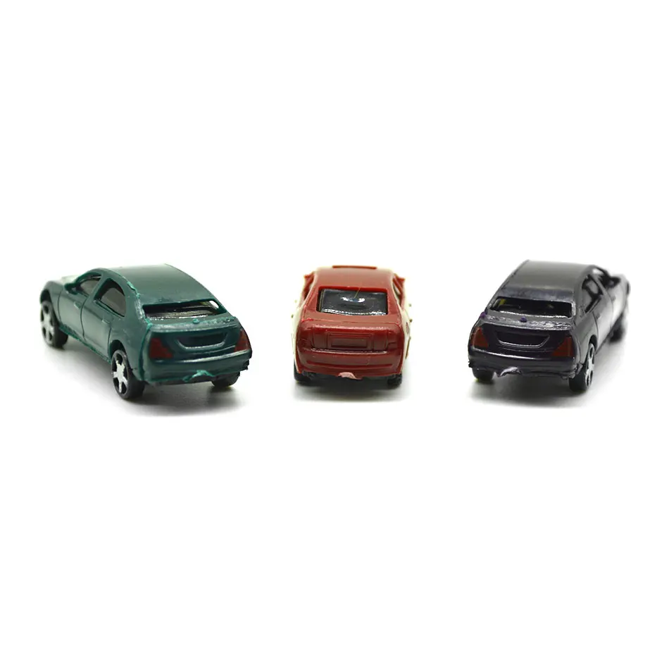 50 шт. Миниатюрная модель игрушки для автомобиля 1:100 ABS пластик крошечный автомобиль для модели Diorama архитектурное расположение пейзажей