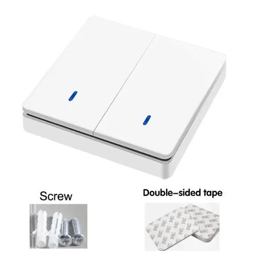Wireless Smart Switch Light 433Mhz RF 86 Wall Panel Switch with Remote Control Mini Relay Receiver 220V Home Led Light Lamp Fan - Image 18
