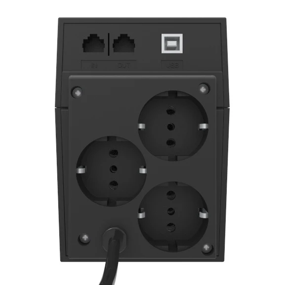 Источник бесперебойного питания Powercom RPT-800AP EURO USB 480Вт 800ВА