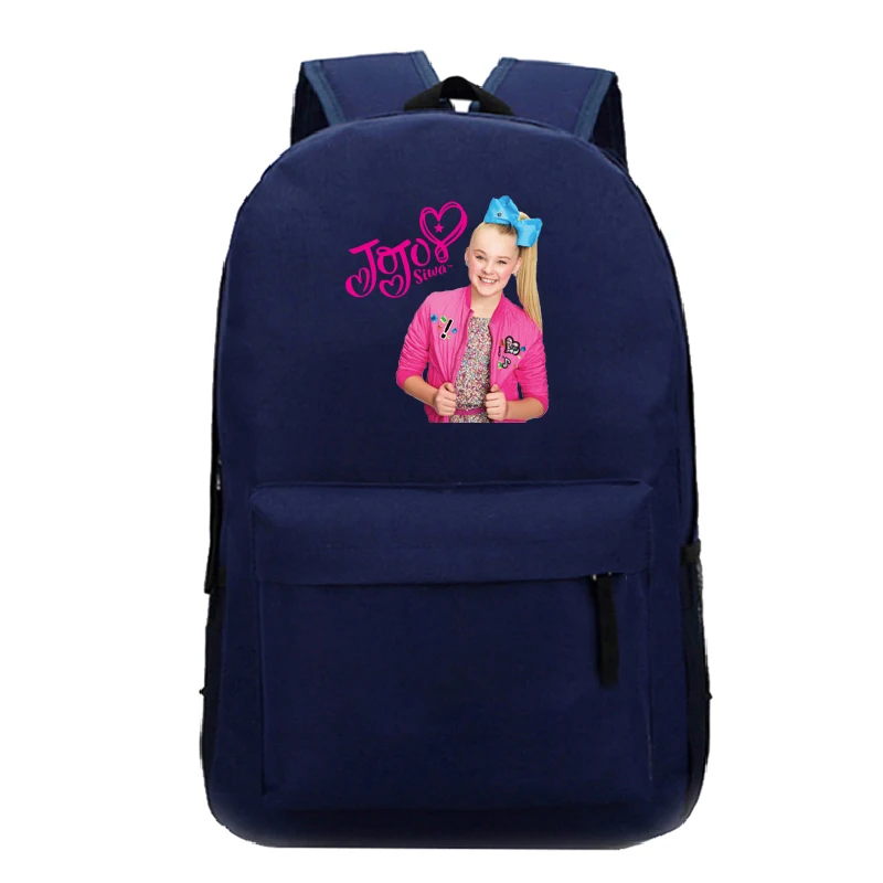 Высококачественный школьный рюкзак Jojo Siwa, популярный узор, рюкзак для ноутбука, Детские повседневные сумки для мальчиков и девочек - Цвет: 2
