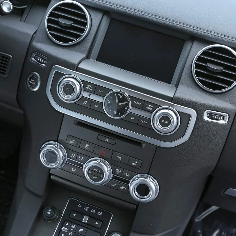 Хромированные ручки для регулировки громкости и кондиционера Land Rover Discovery 4 LR4 2010