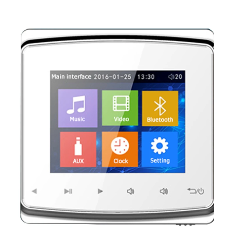  Wall Amplifier Audio Theater Cinema System Touch Key Smart Home Controller Home Office Hotel Wall A - 4000130252959