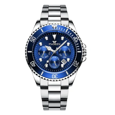 Люксовый бренд FNGEEN кварцевые часы дайвер спортивные мужские часы Бизнес наручные часы Мужские часы Relogio Masculino