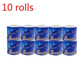 

10/5/1roll Super mild care toilet paper 3-layer dissolvable toilet paper bulk toilet paper standard roll with separate package